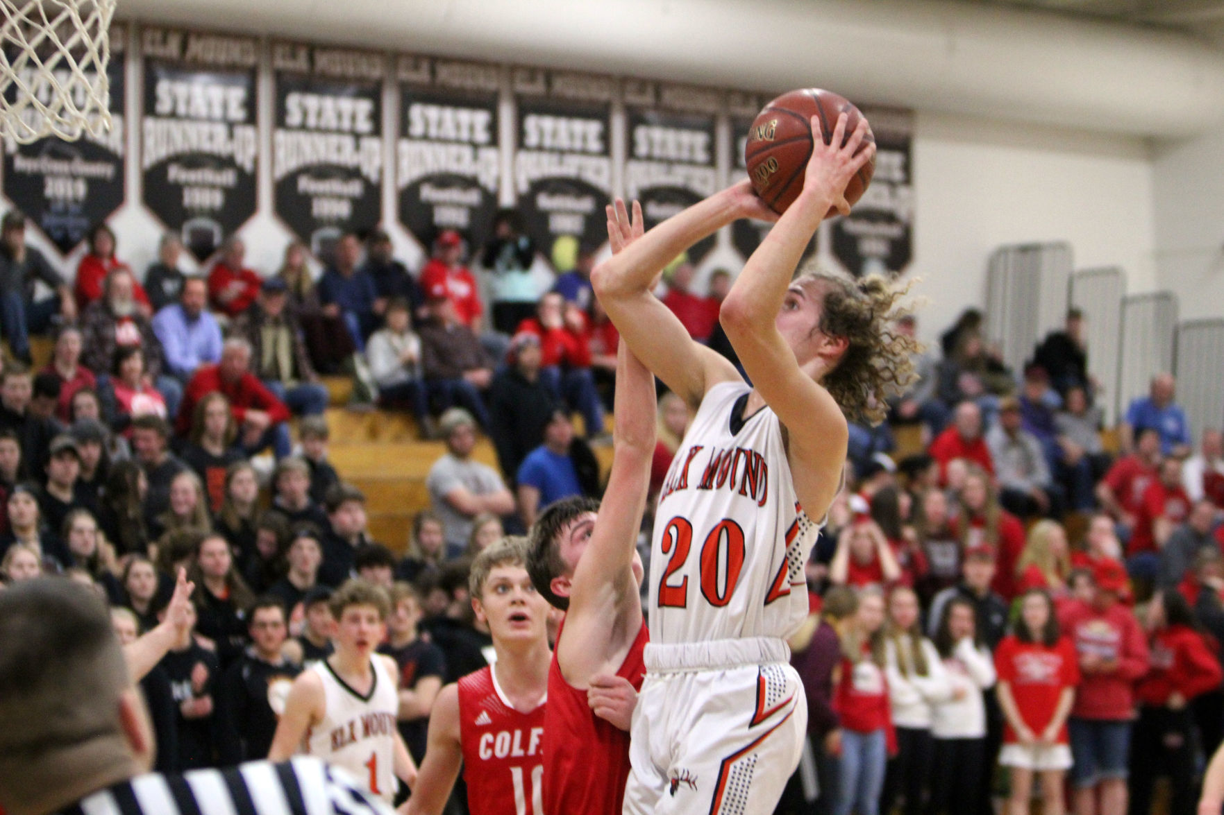 Colfax at Elk Mound boys basketball 1-30-20